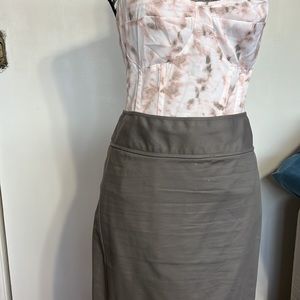 Gap Gray Pencil Skirt